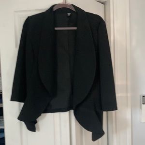 Shein black blazer 1x